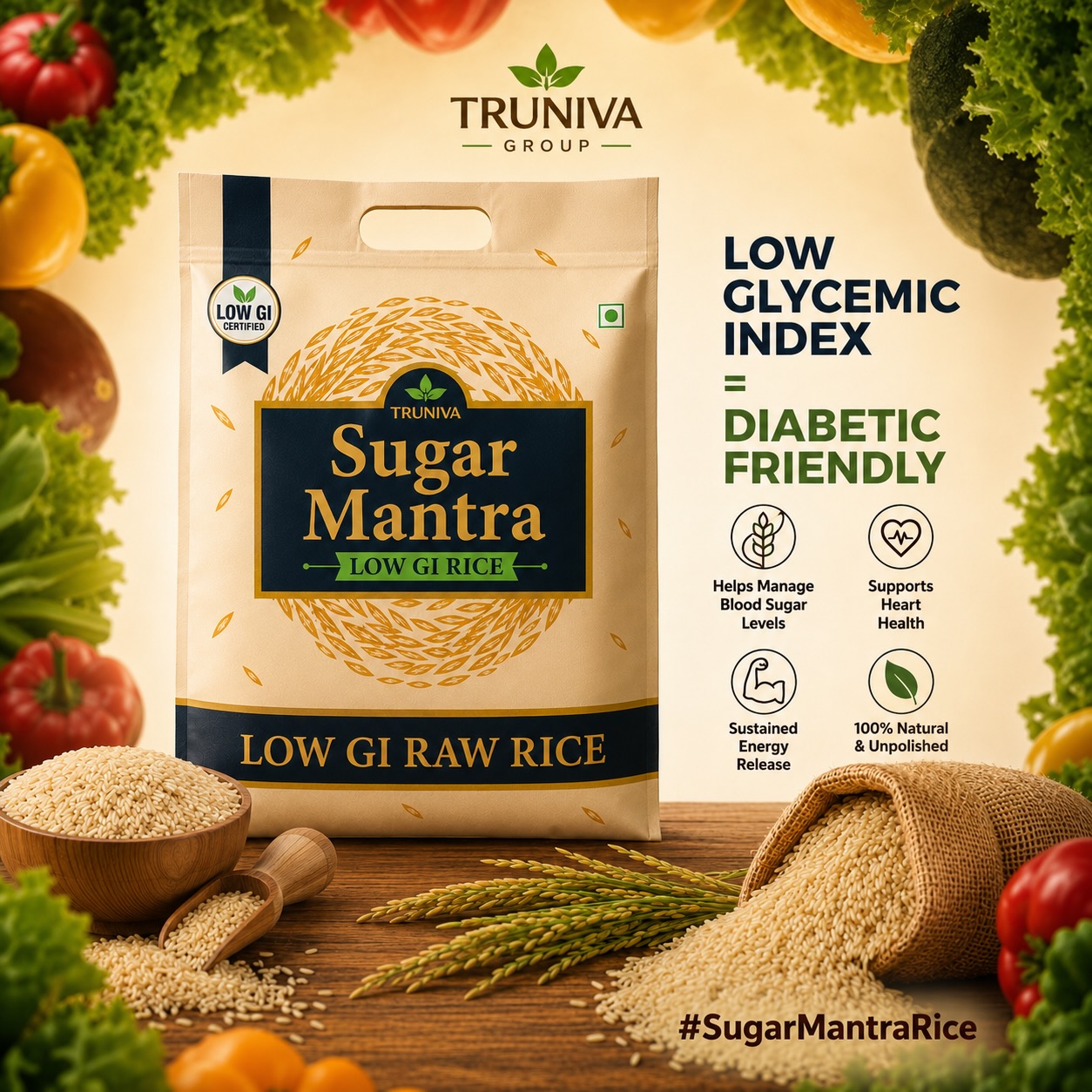 Sugar Mantra Low GI Raw Rice